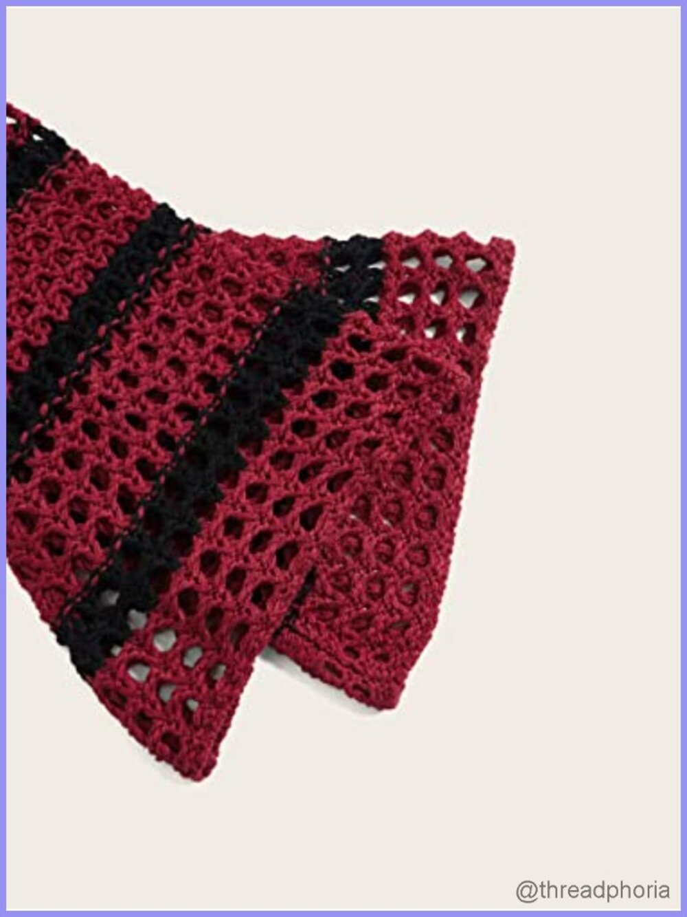 Crochet Hollow Out Knit Shrug Boat Neck Flounce Sleeve Crop Top - Picture 2 of 3